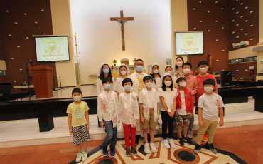 2022 English Sunday School First Communion